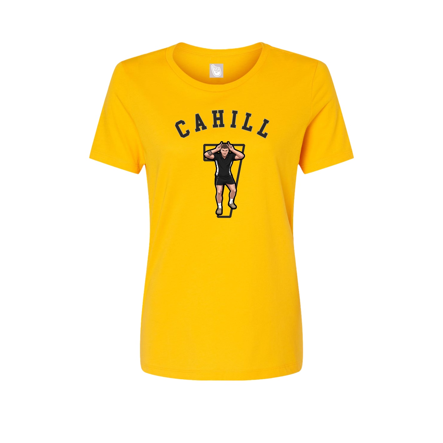 Womens Tee — Shirsey Arch in Gold