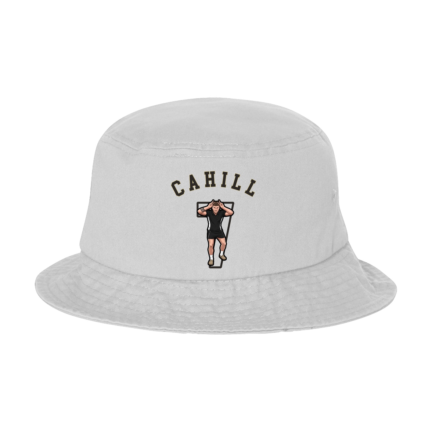 Bucket Cap — Shirsey Arch in White