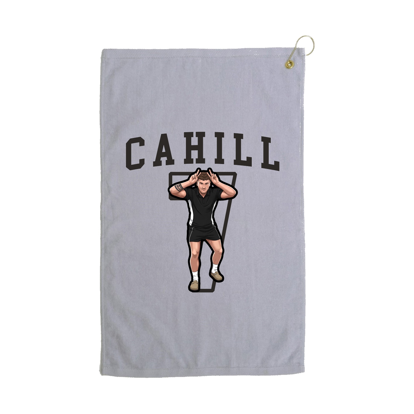 Golf Towel — Shirsey in Grey