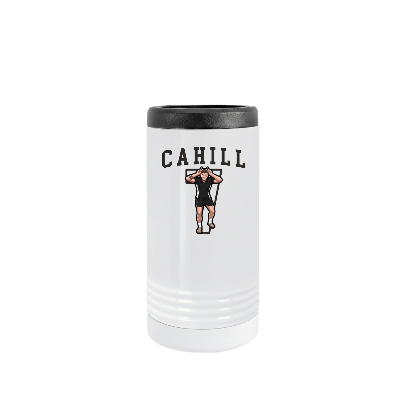 Slim Beverage Holder — Shirsey in White