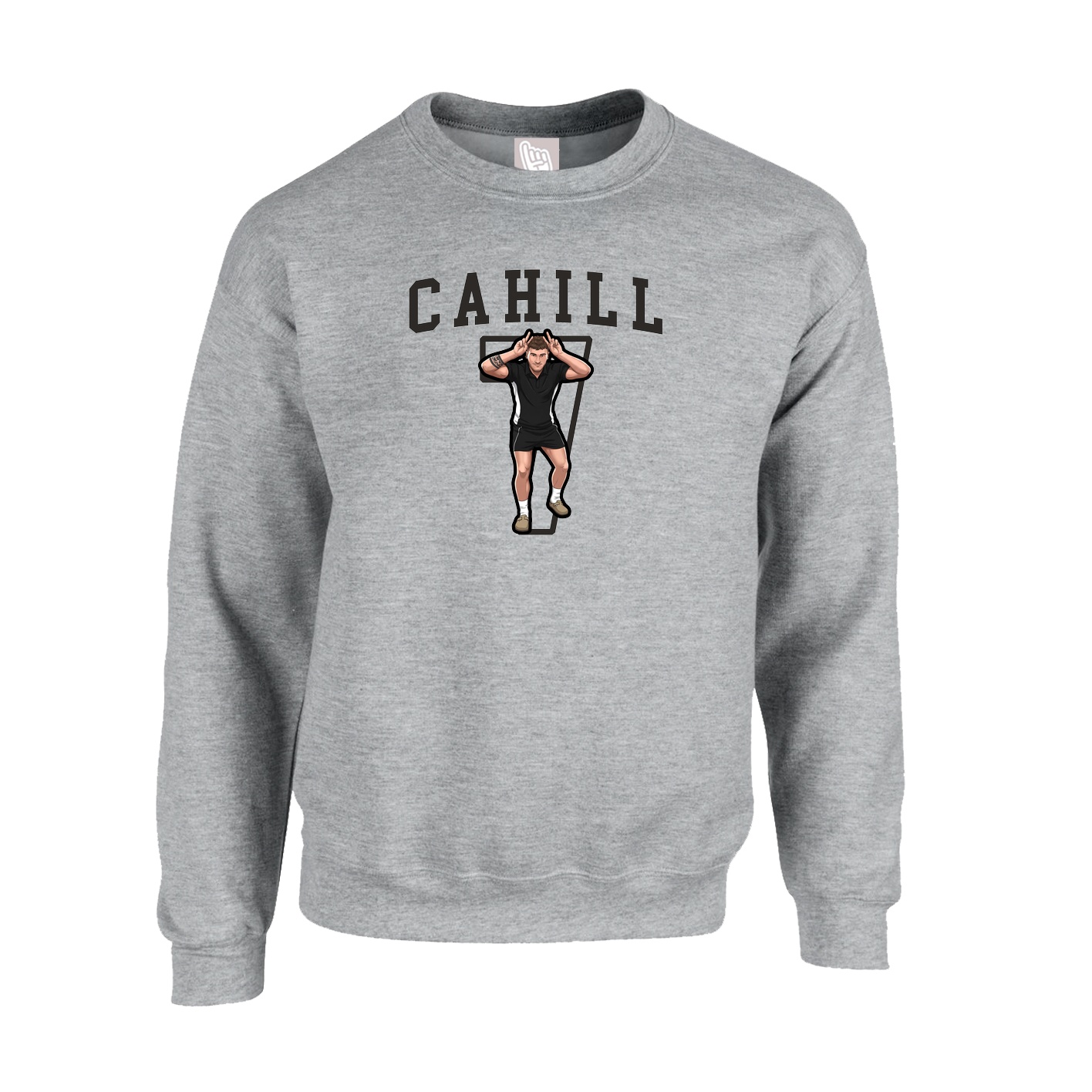 Fleece Crew — Shirsey in Grey