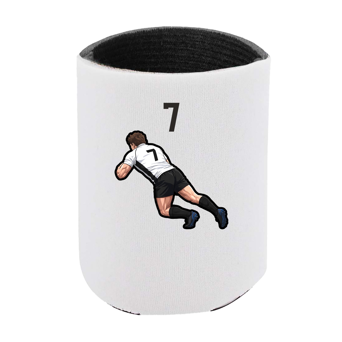 Can Holder — Number Top in White
