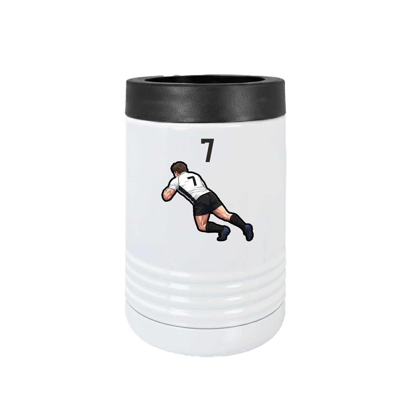 Beverage Holder — Number Top in White