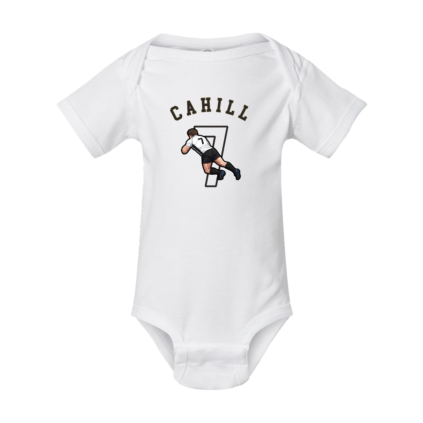 Baby Onesie — Shirsey Arch in White