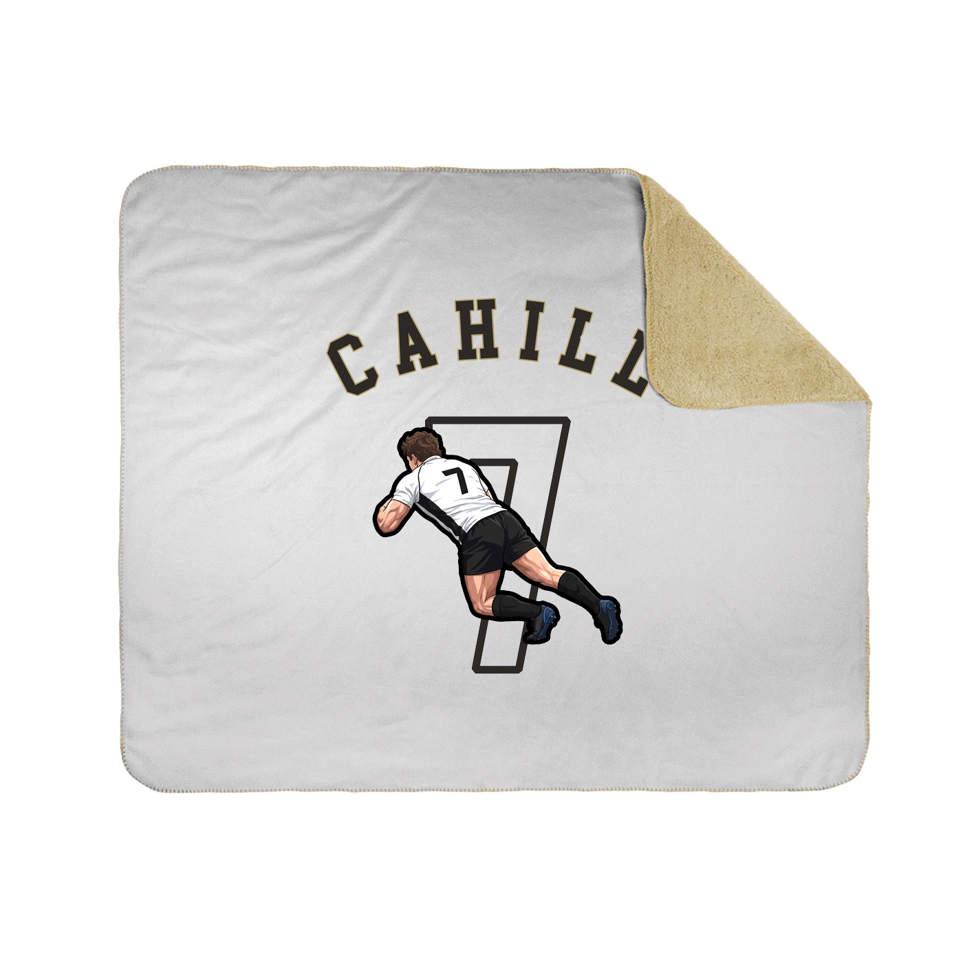 Throw Blanket — Shirsey Arch in White