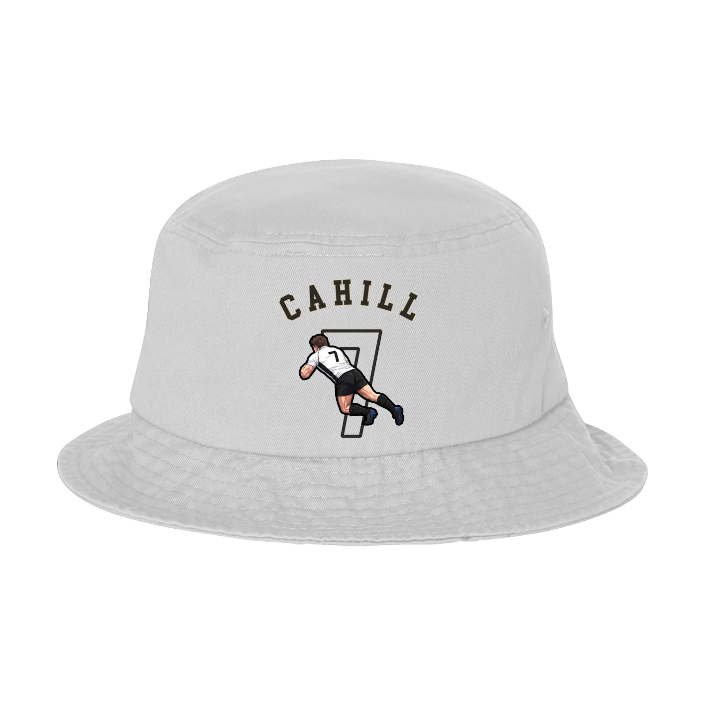 Bucket Cap — Shirsey Arch in White