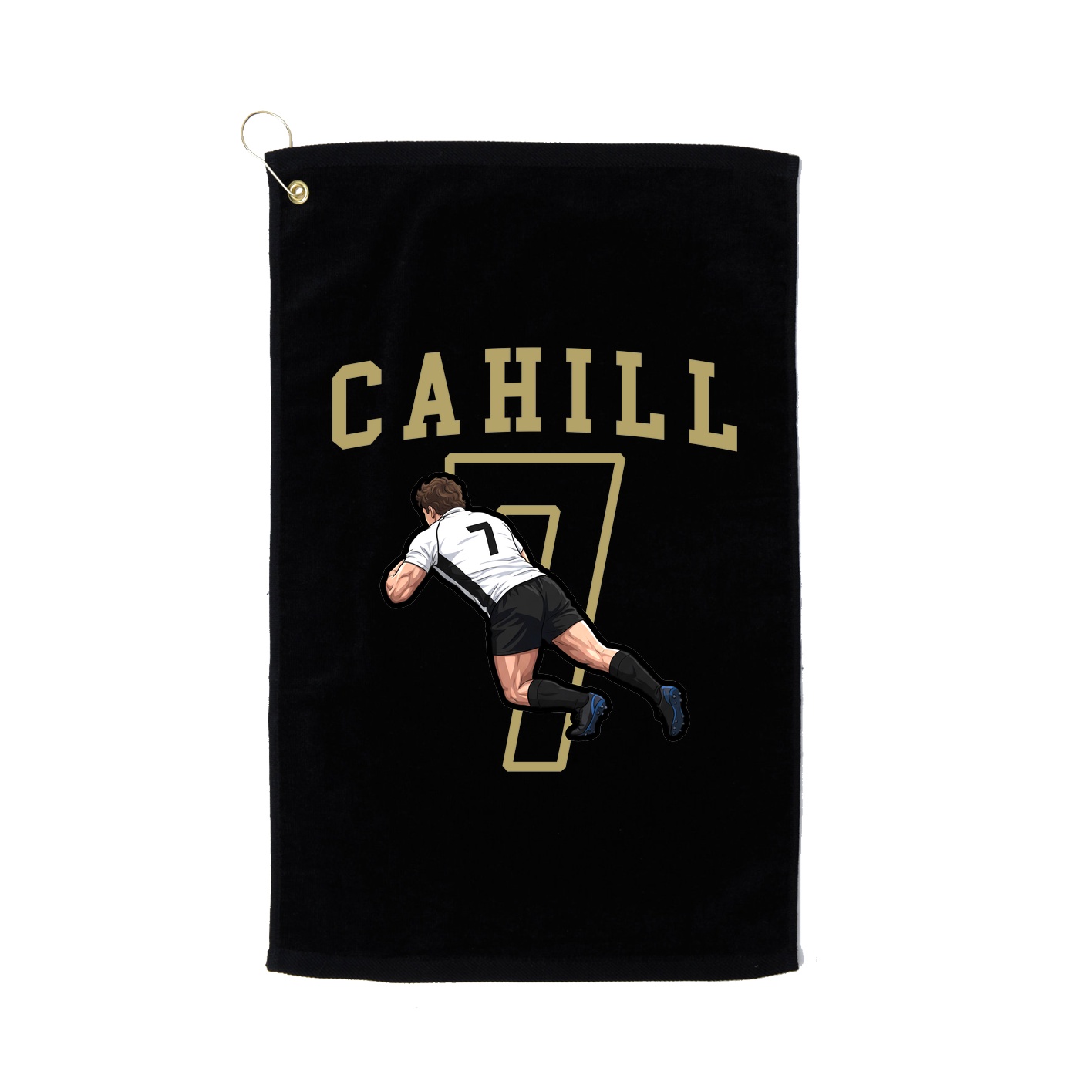 Golf Towel — Shirsey in Black