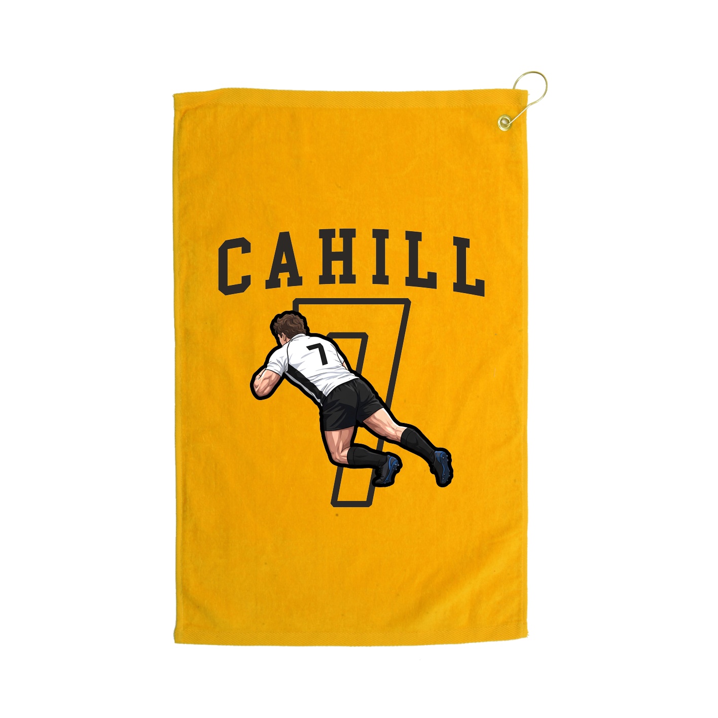 Golf Towel — Shirsey in Gold