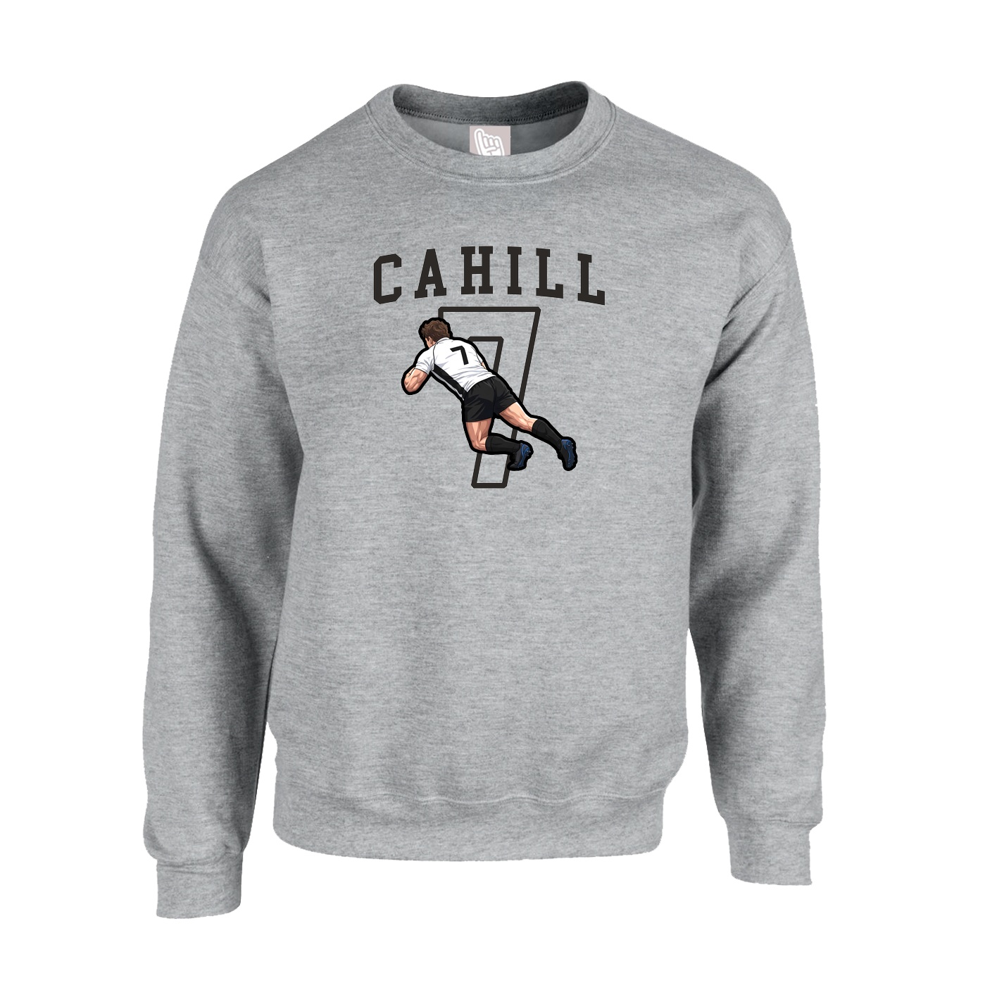 Fleece Crew — Shirsey in Grey