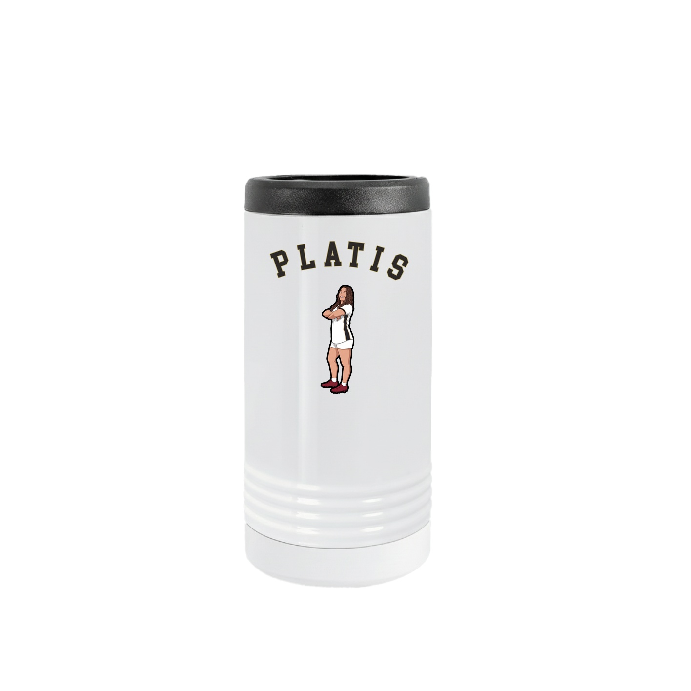Slim Beverage Holder — Shirsey Arch in White