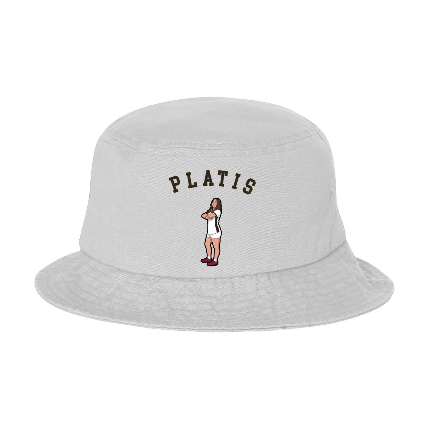 Bucket Cap — Shirsey Arch in White