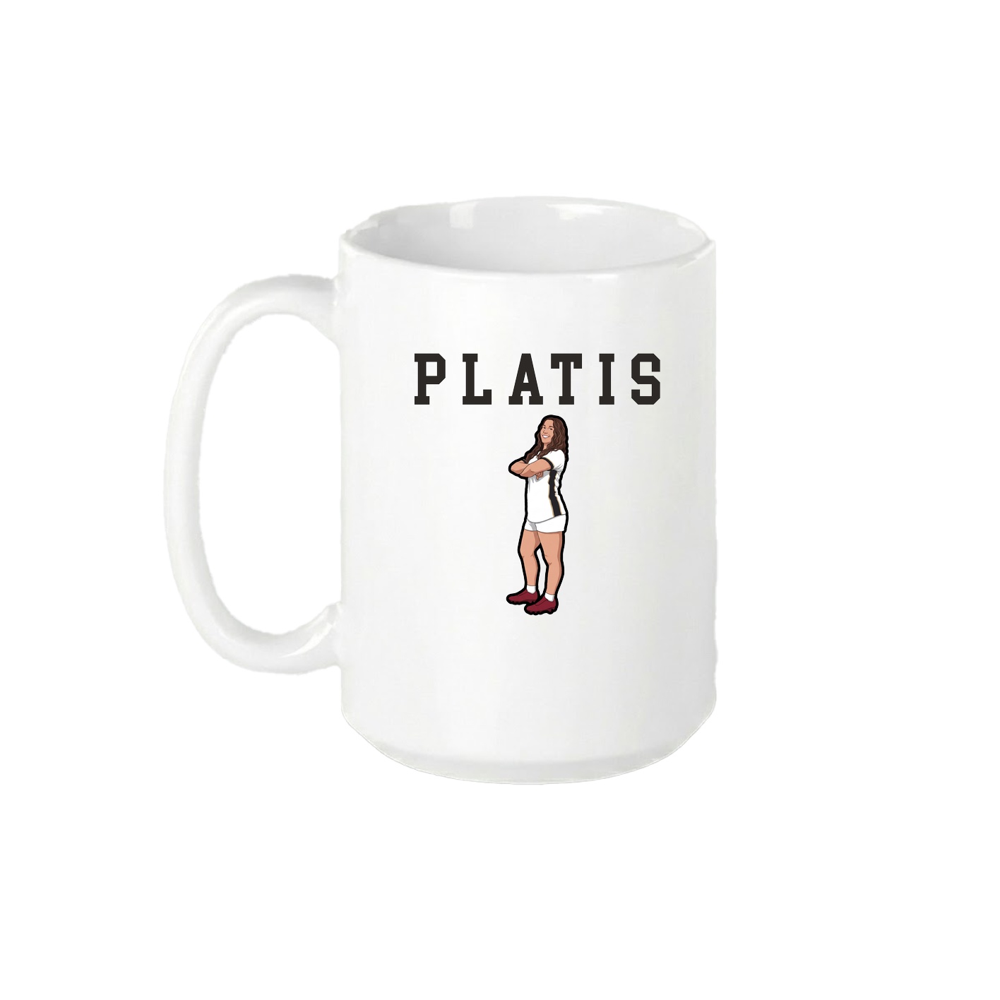 15oz Coffee Mug — Shirsey in White