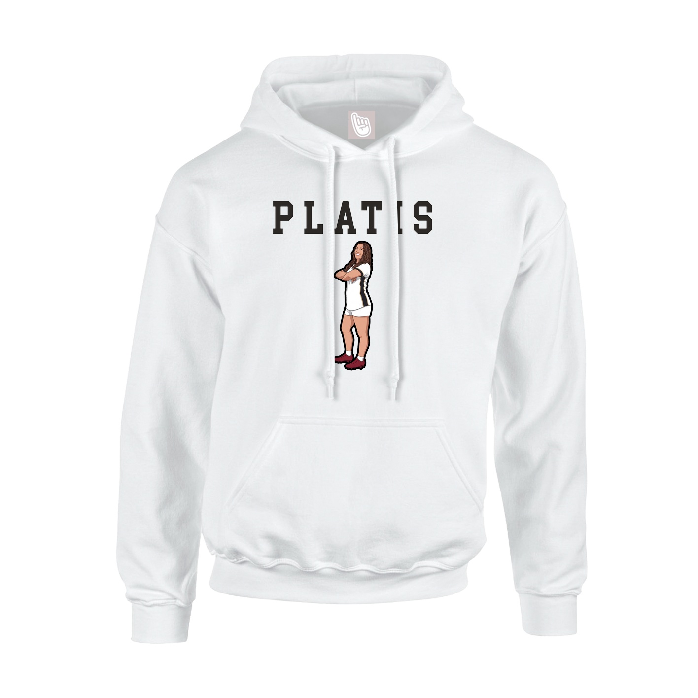 Youth Hoodie — Shirsey in White