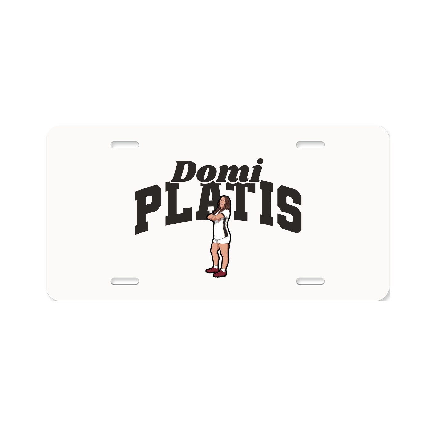 License Plate — Signature Arch in Classic