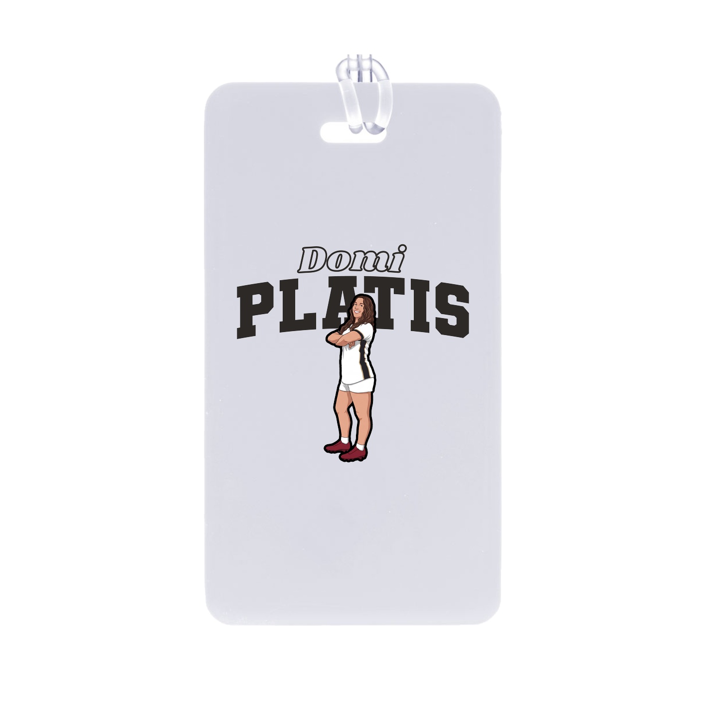 Bag Tag — Name Arch in Classic