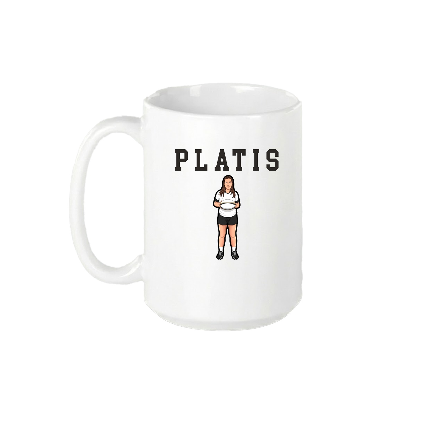 15oz Coffee Mug — Shirsey in White