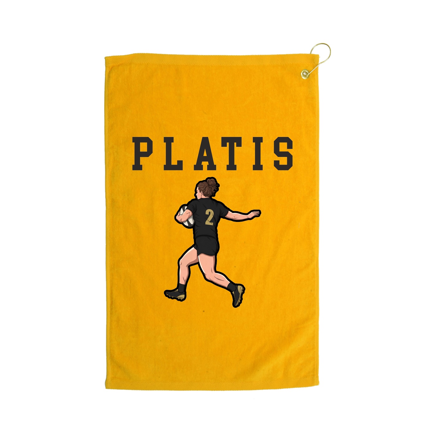 Golf Towel — Shirsey in Gold
