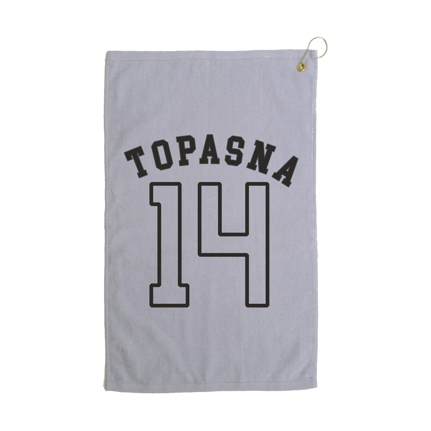 Golf Towel — Shirsey Arch in Grey