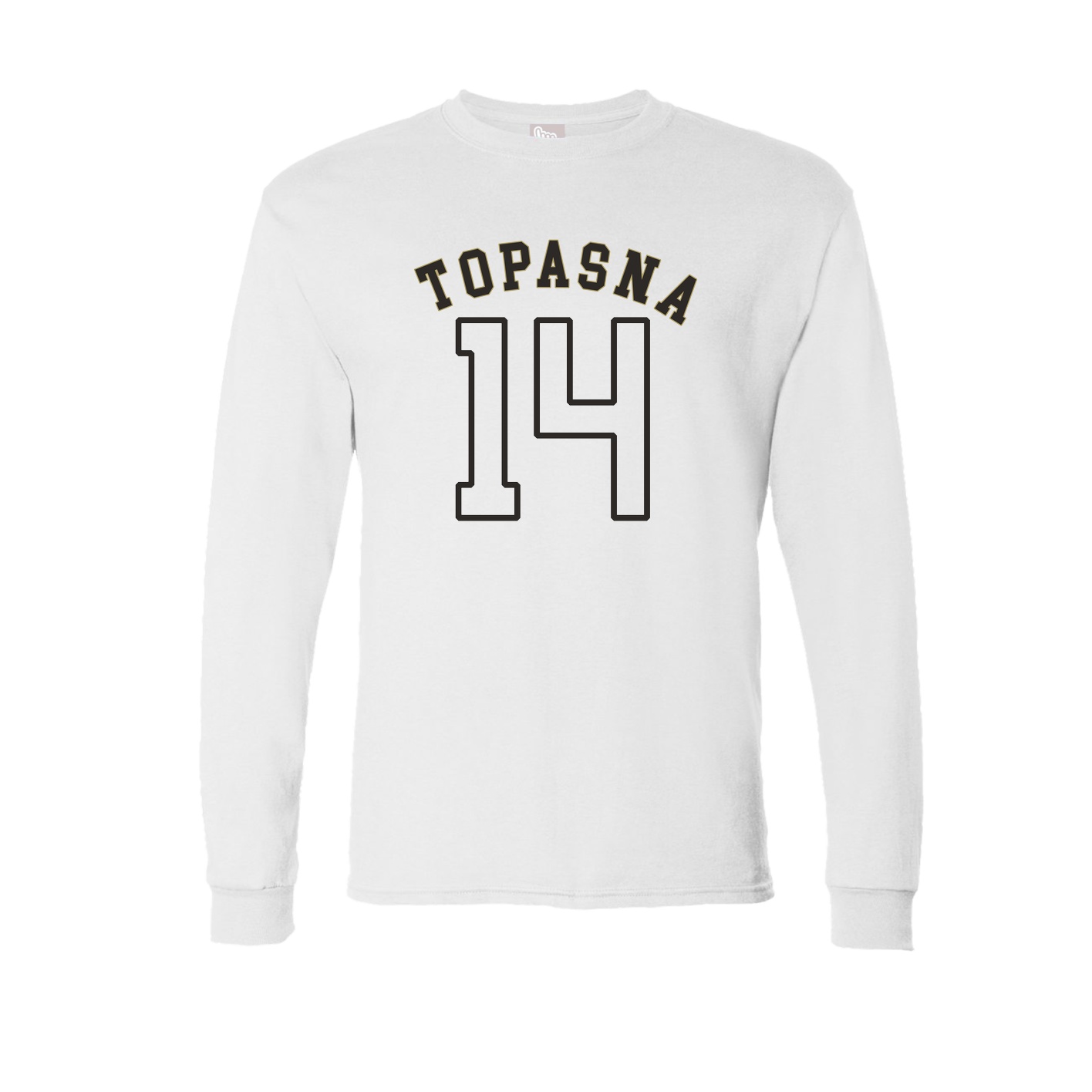 Long Sleeve Tee — Shirsey Arch in White