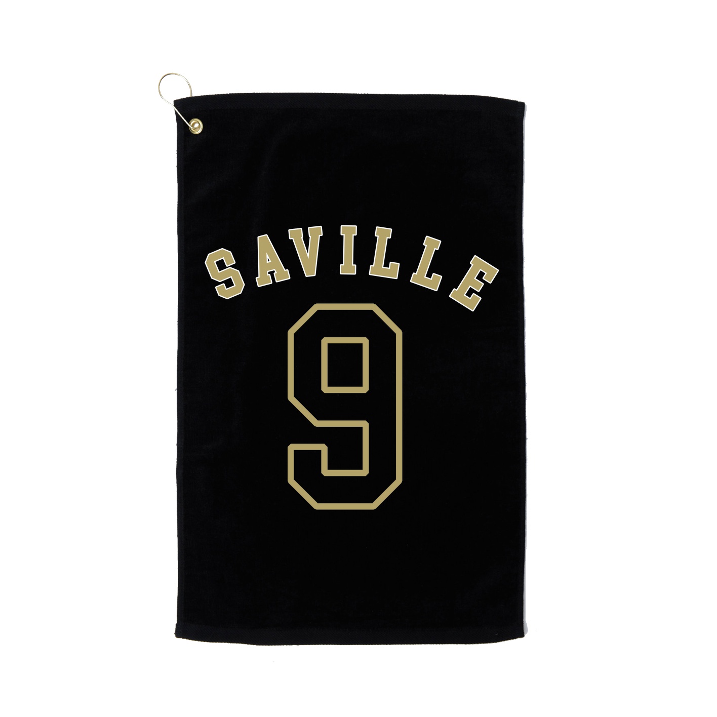 Golf Towel — Shirsey Arch in Black