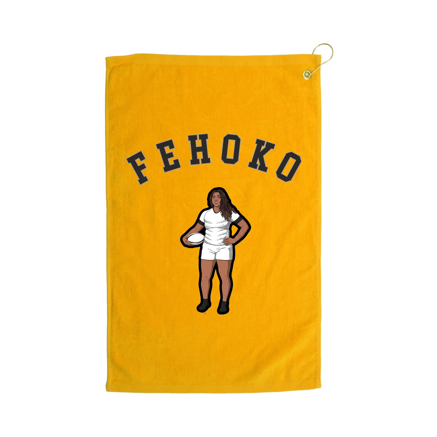 Golf Towel — Shirsey Arch in Gold