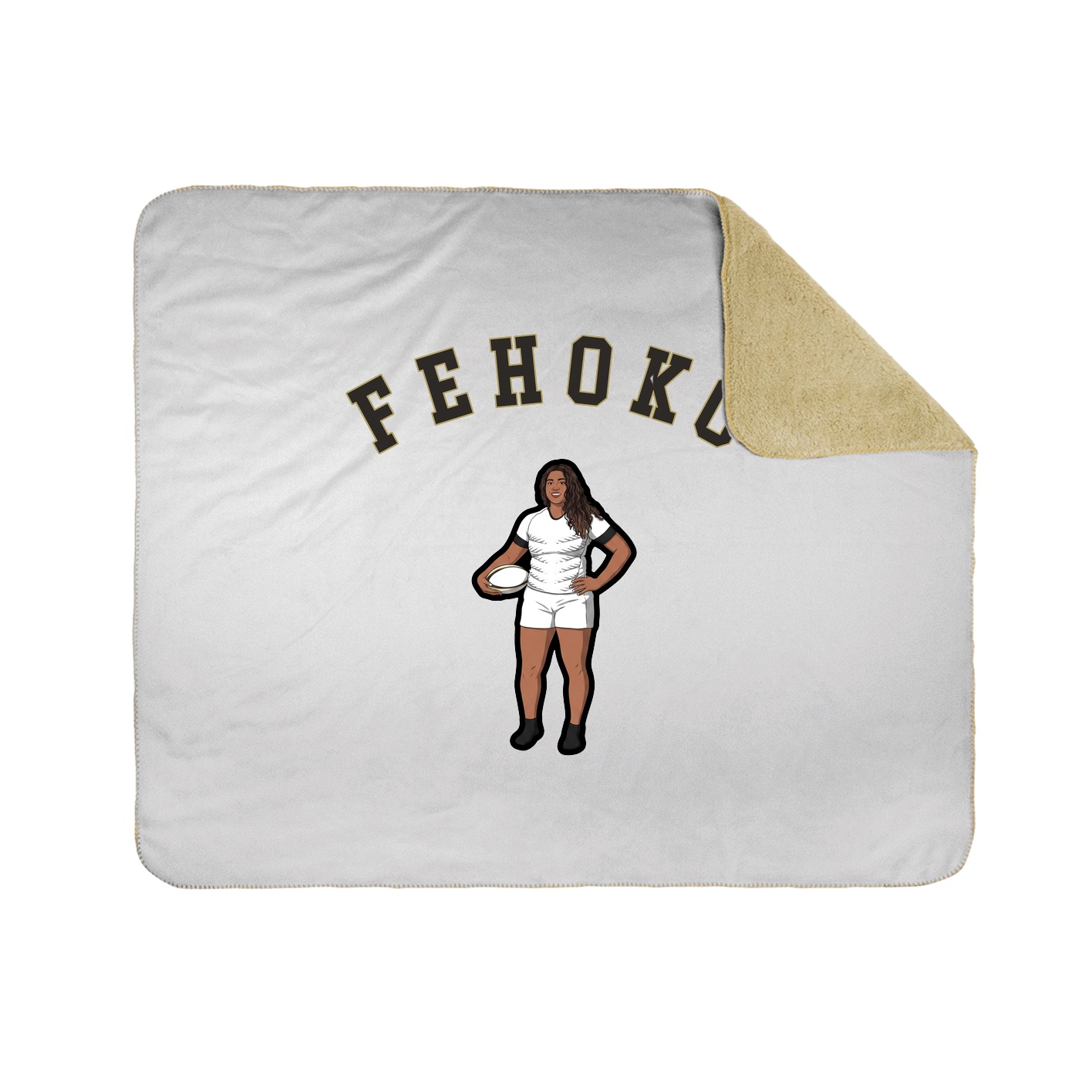 50x60 Sherpa Lined Throw Blanket