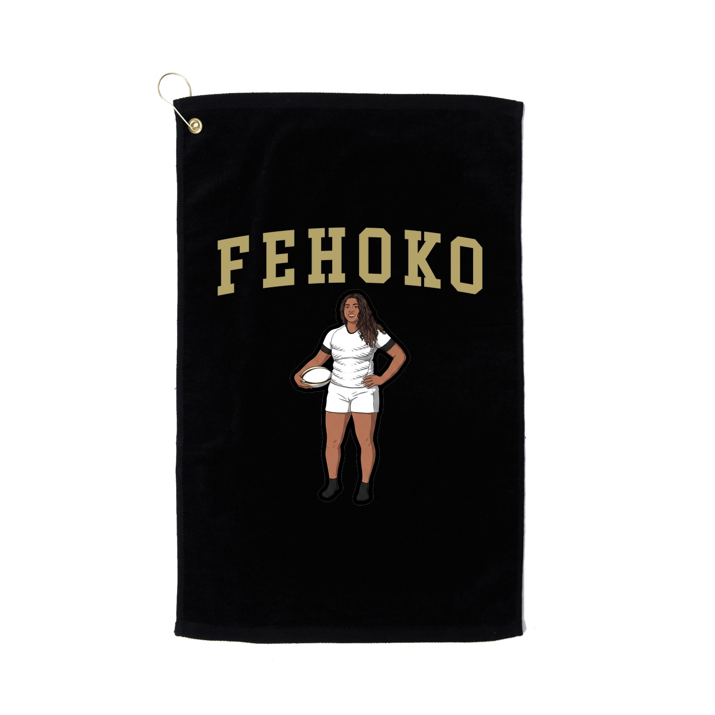 Golf Towel — Shirsey in Black