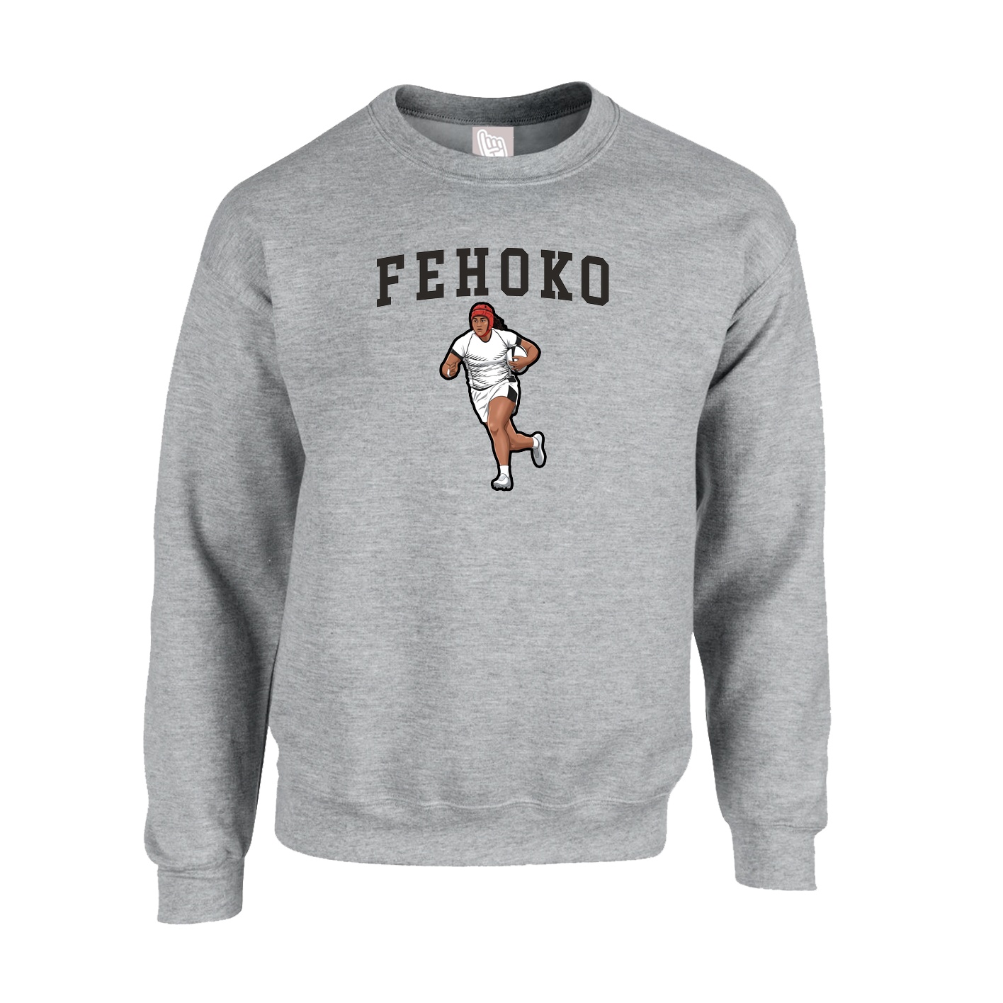 Fleece Crew — Shirsey in Grey