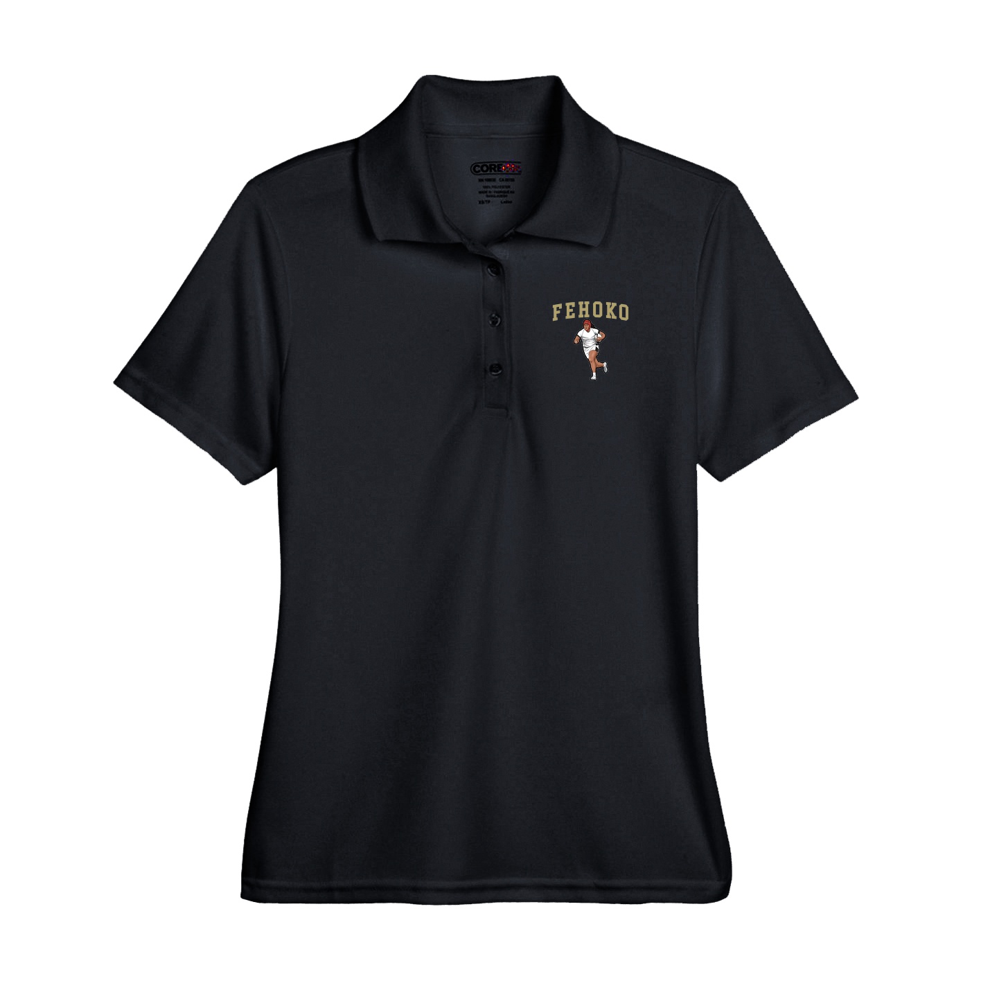 Performance Polo — Shirsey in Black