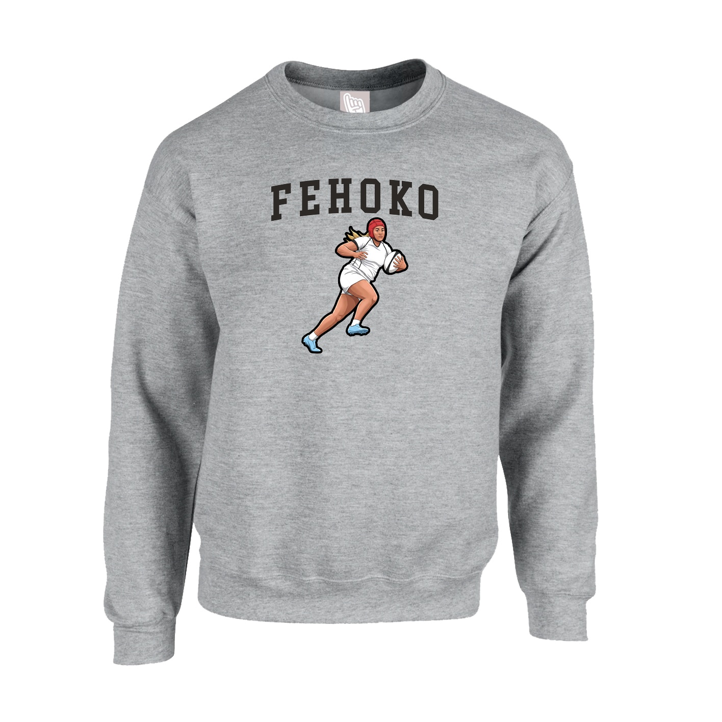 Fleece Crew — Shirsey in Grey