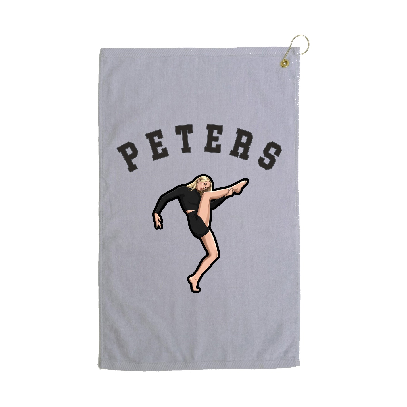 Golf Towel — Shirsey Arch in Grey