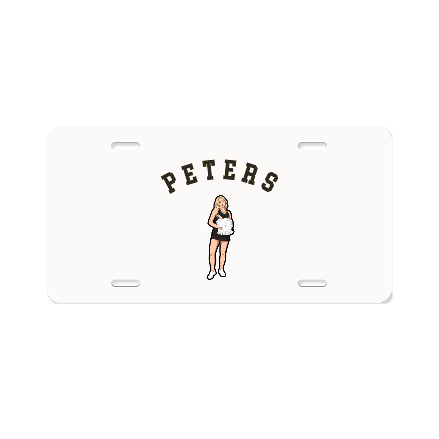 License Plate — Shirsey Arch in Classic