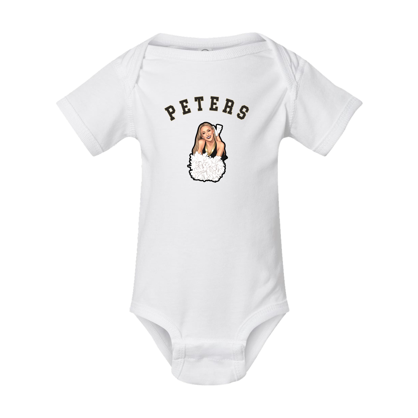 Baby Onesie — Shirsey Arch in White
