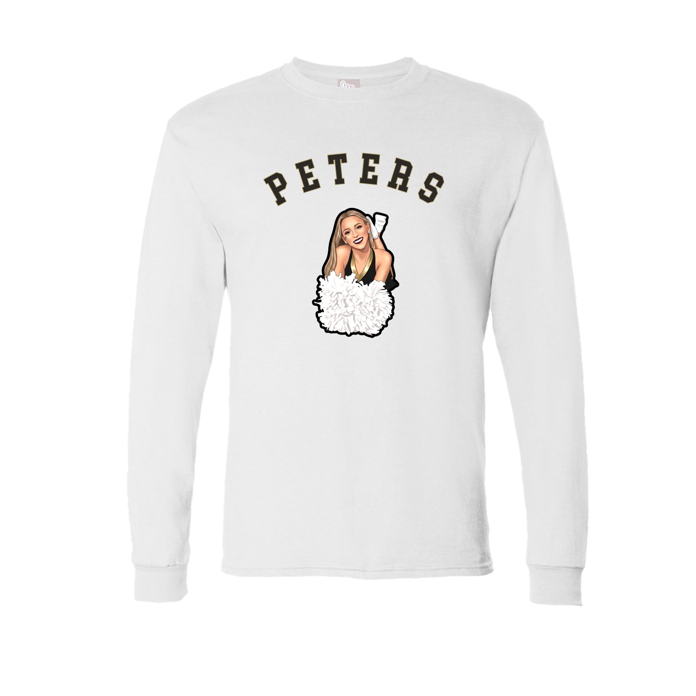 Long Sleeve Tee — Shirsey Arch in White