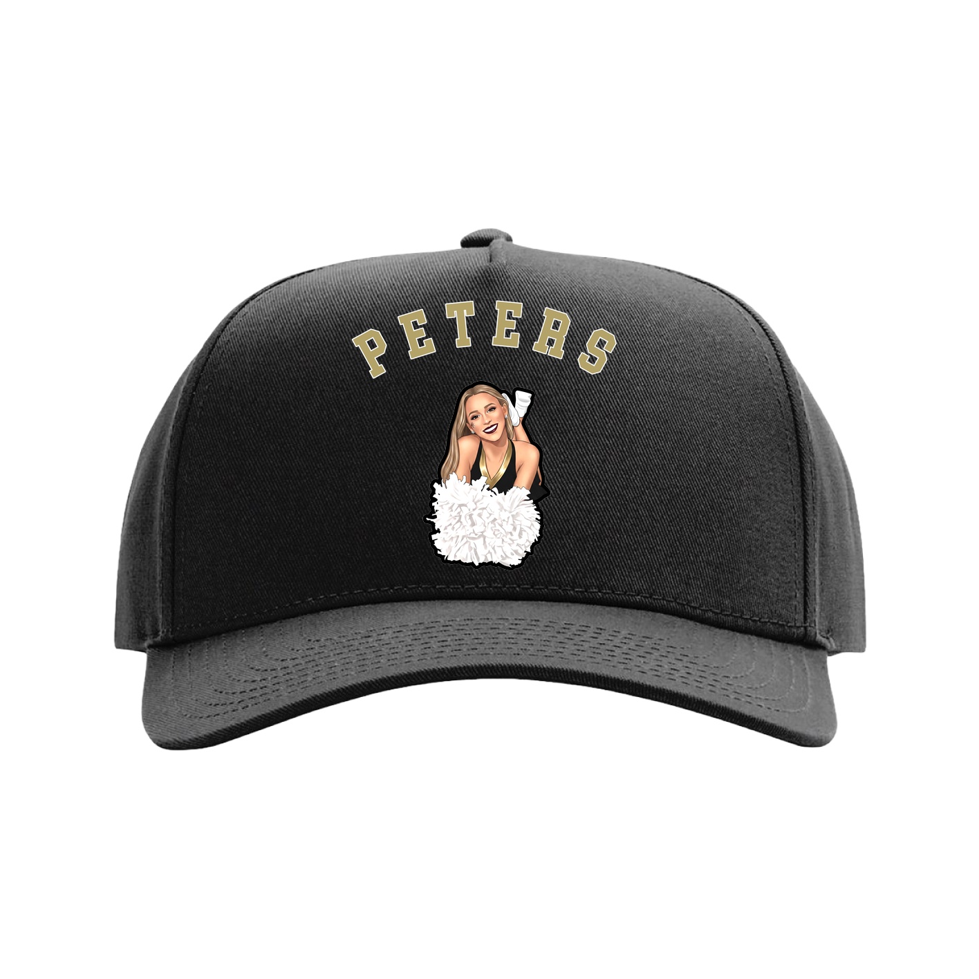 Full Fabric Five-Panel Champ Cap