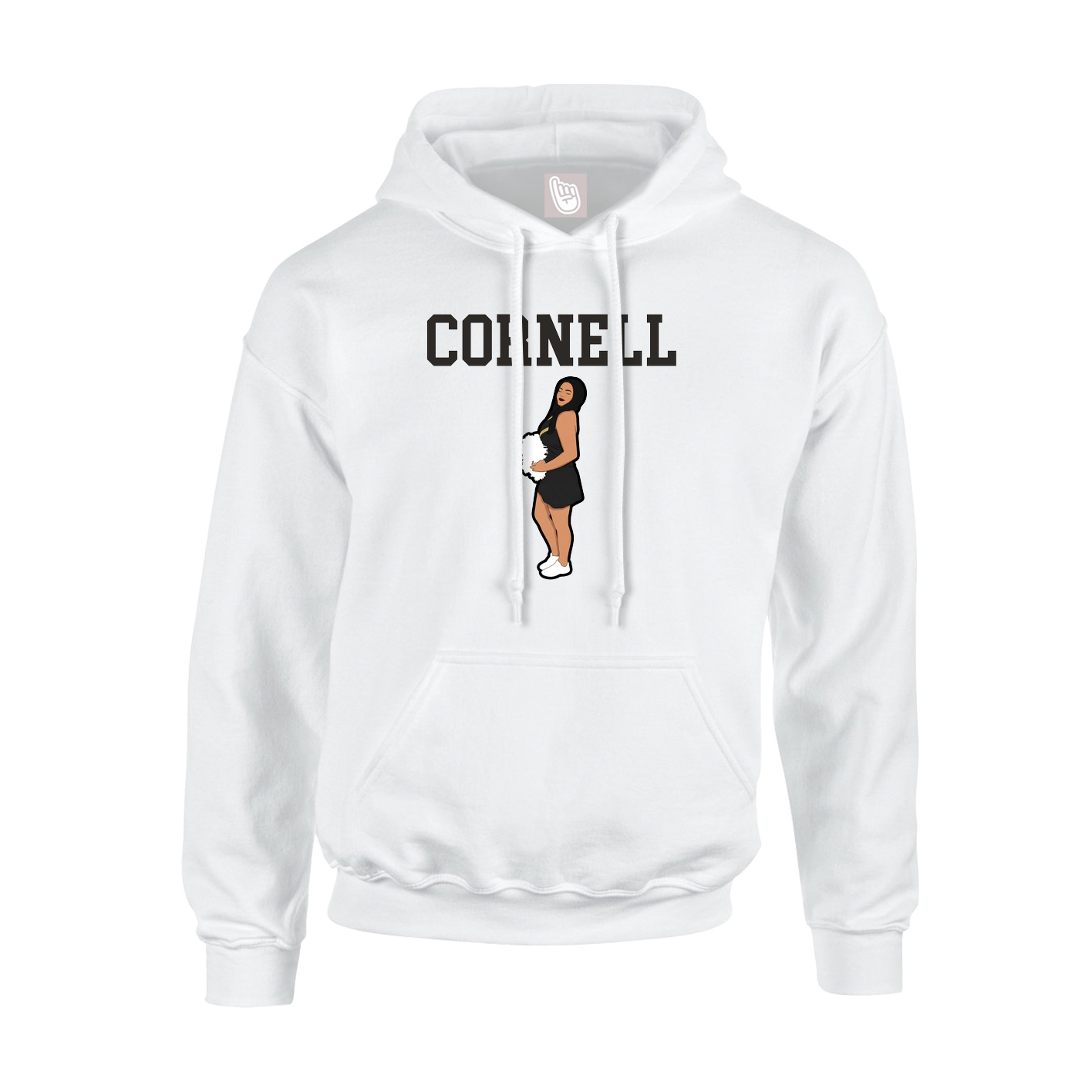 Youth Hoodie — Shirsey in White
