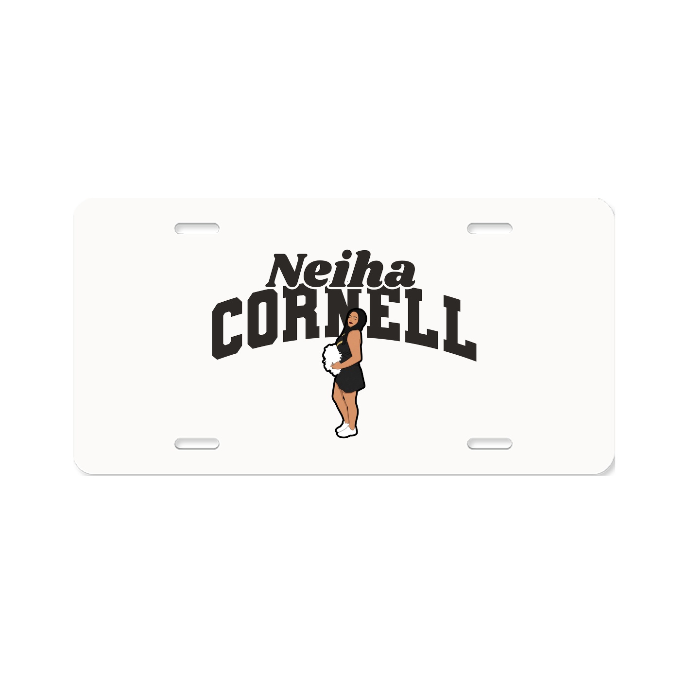 License Plate — Signature Arch in Classic
