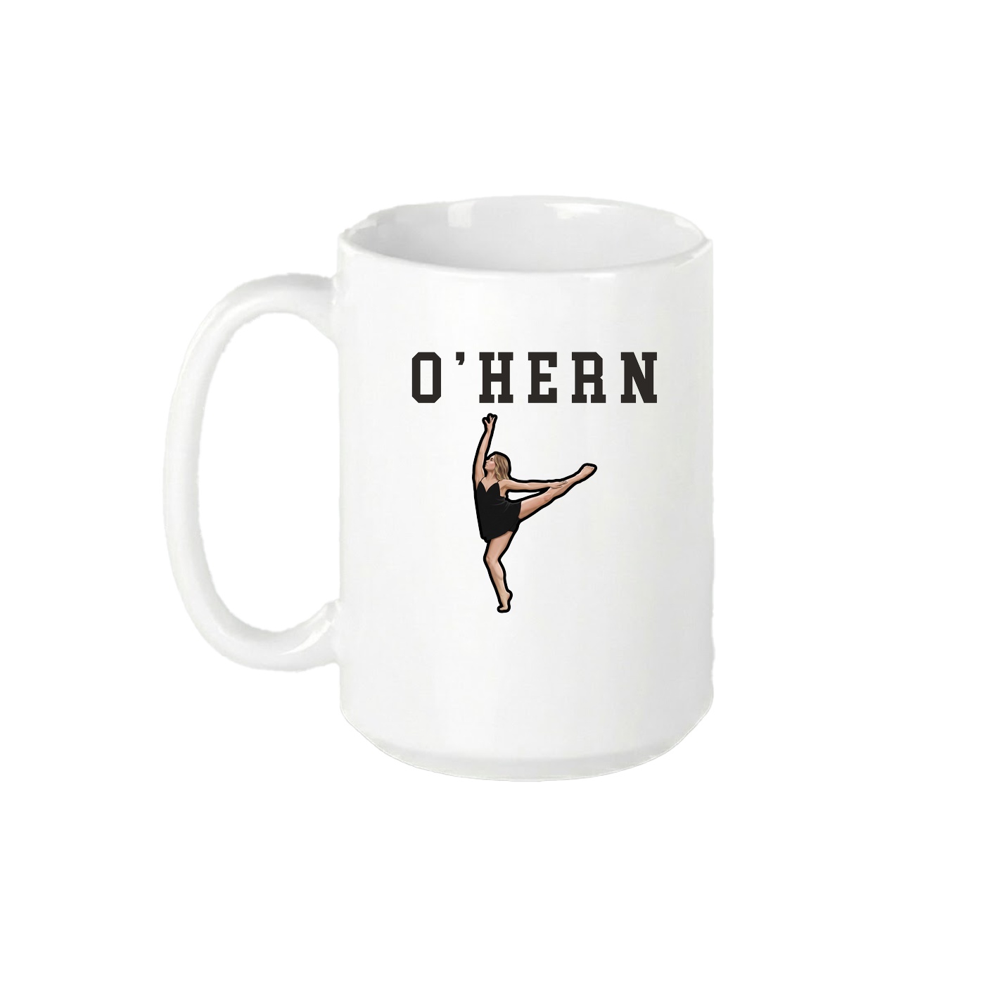 15oz Coffee Mug — Shirsey in White