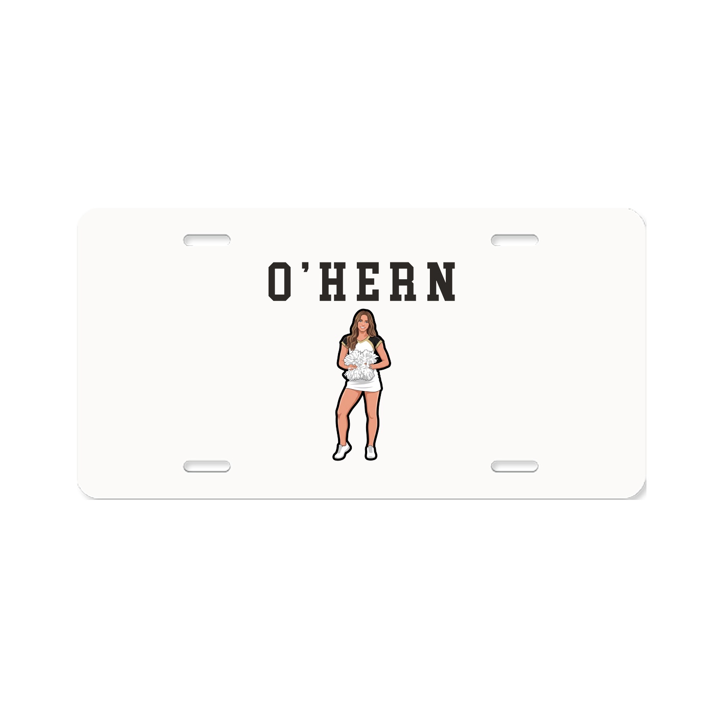 License Plate — Shirsey in Classic