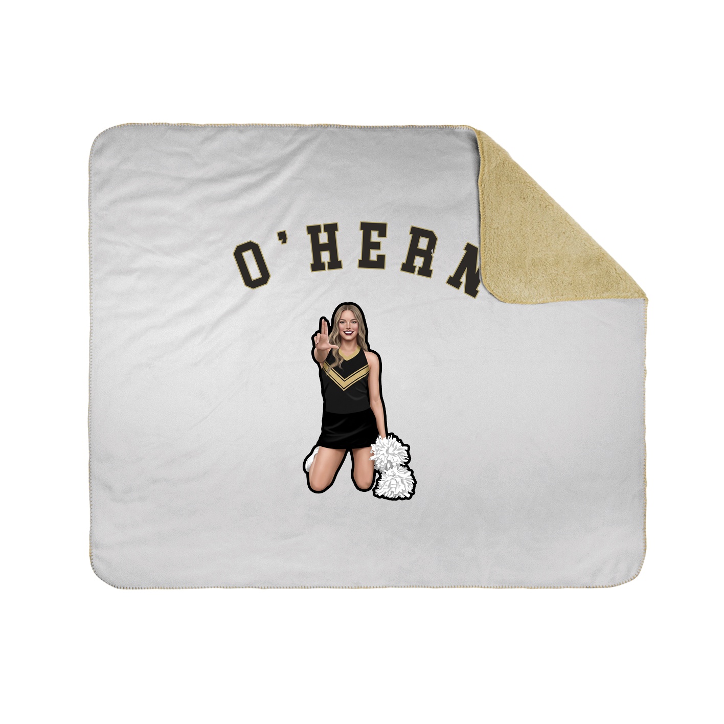 Throw Blanket — Shirsey Arch in White