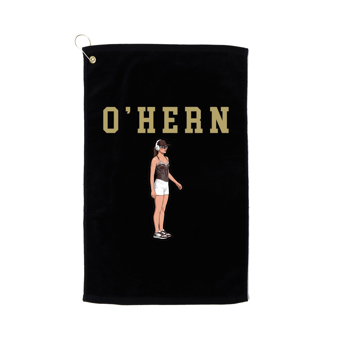 Golf Towel — Shirsey in Black