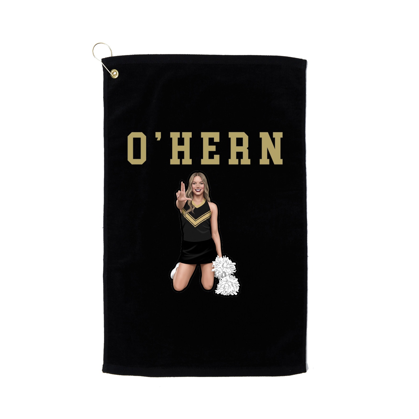 Golf Towel — Shirsey in Black