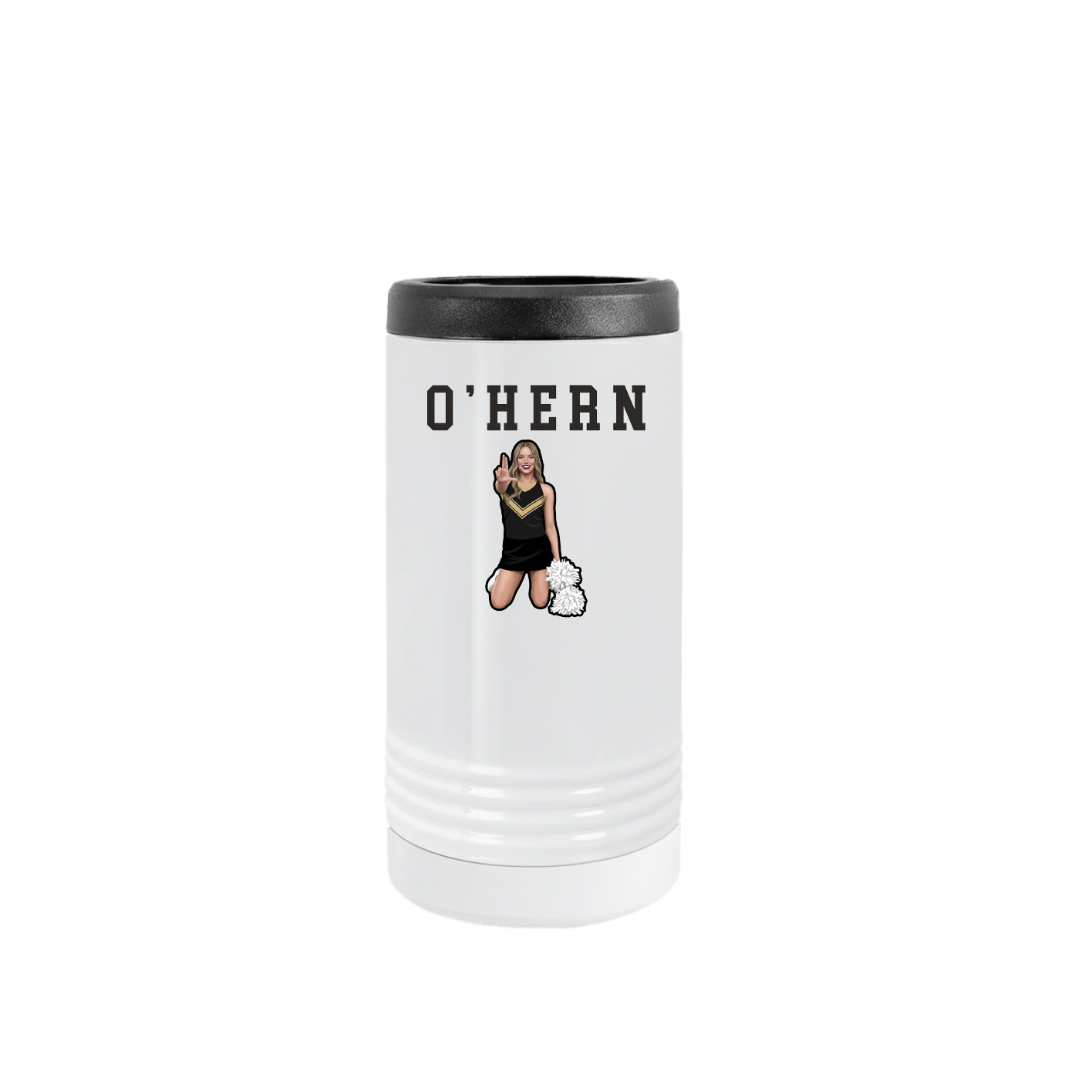 Slim Beverage Holder — Shirsey in White