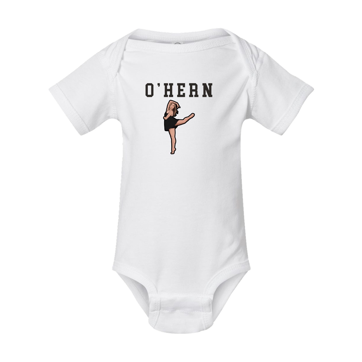 Baby Onesie — Shirsey in White