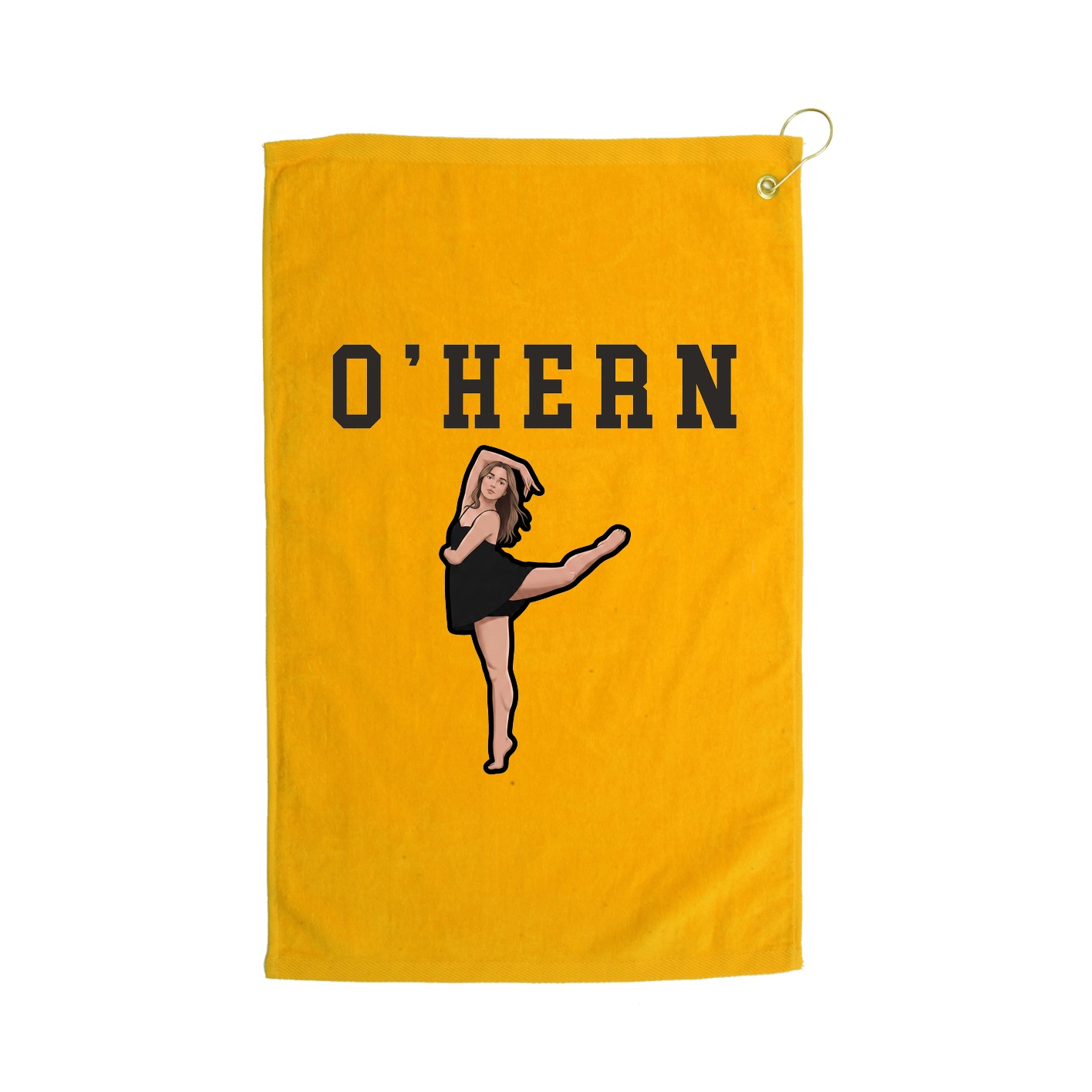 Golf Towel — Shirsey in Gold
