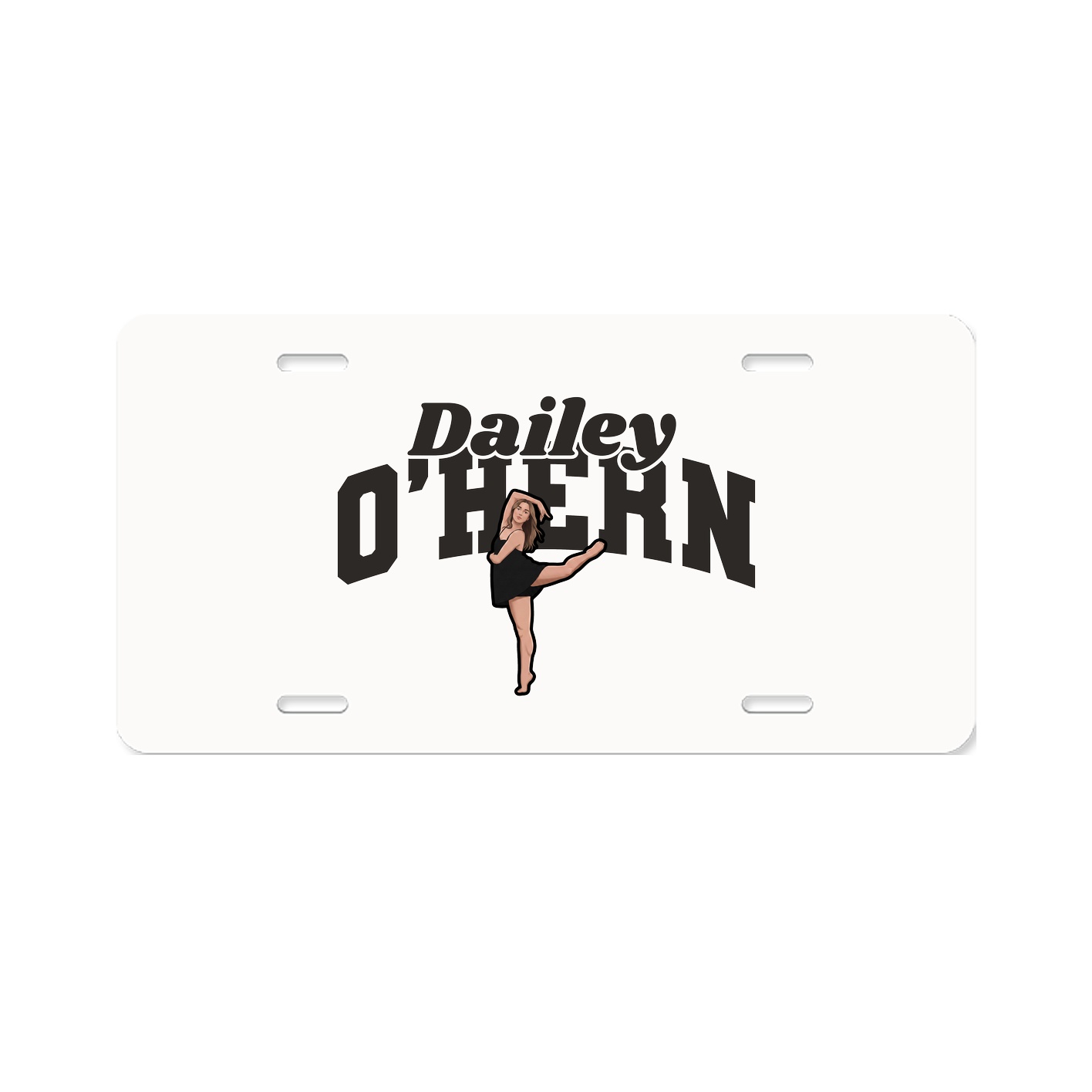 License Plate — Signature Arch in Classic