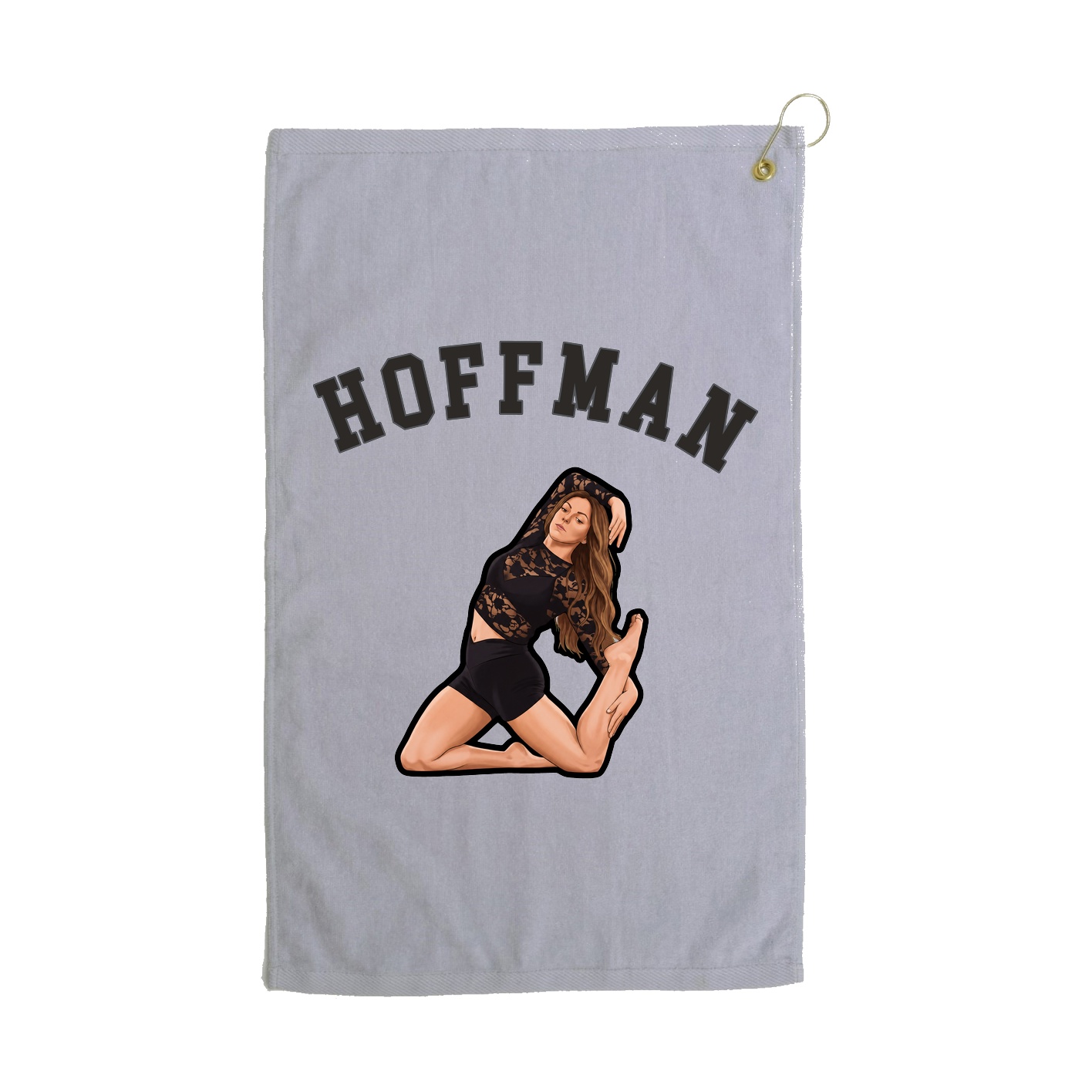 Golf Towel — Shirsey Arch in Grey