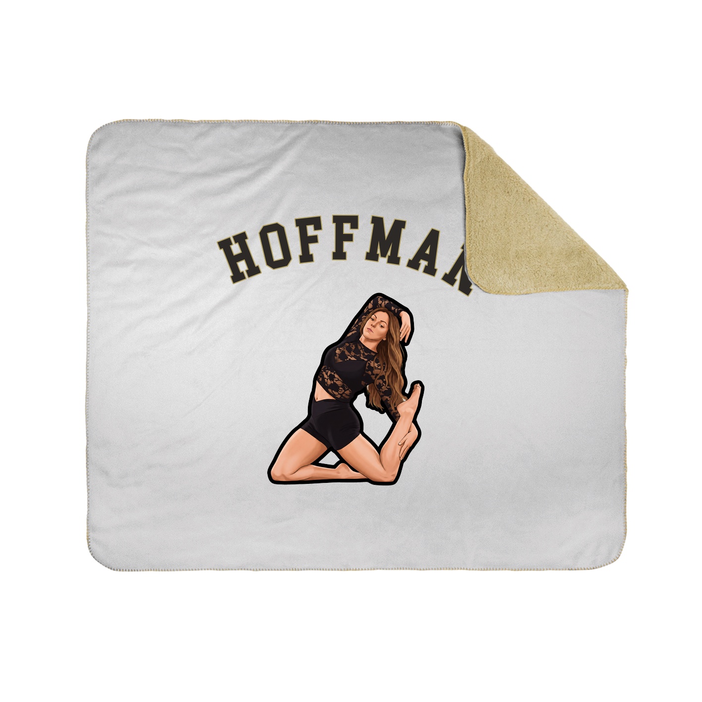 Throw Blanket — Shirsey Arch in White