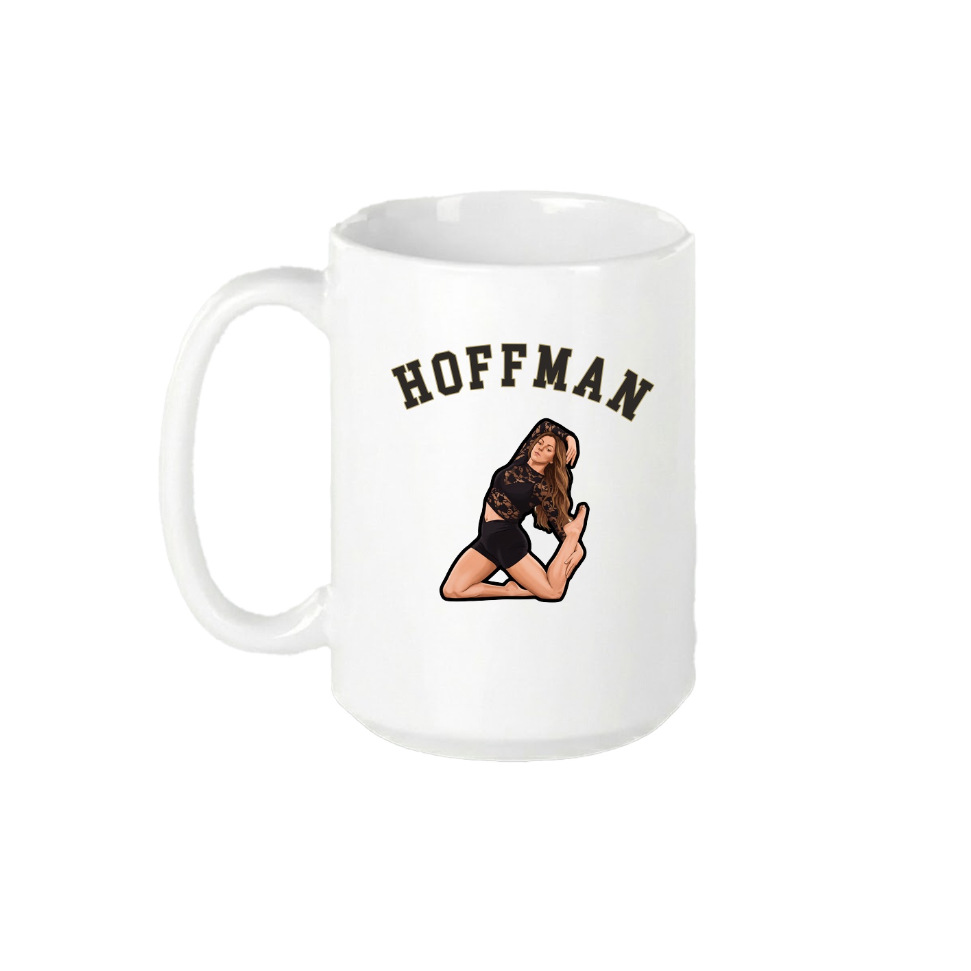 15oz Coffee Mug — Shirsey Arch in White