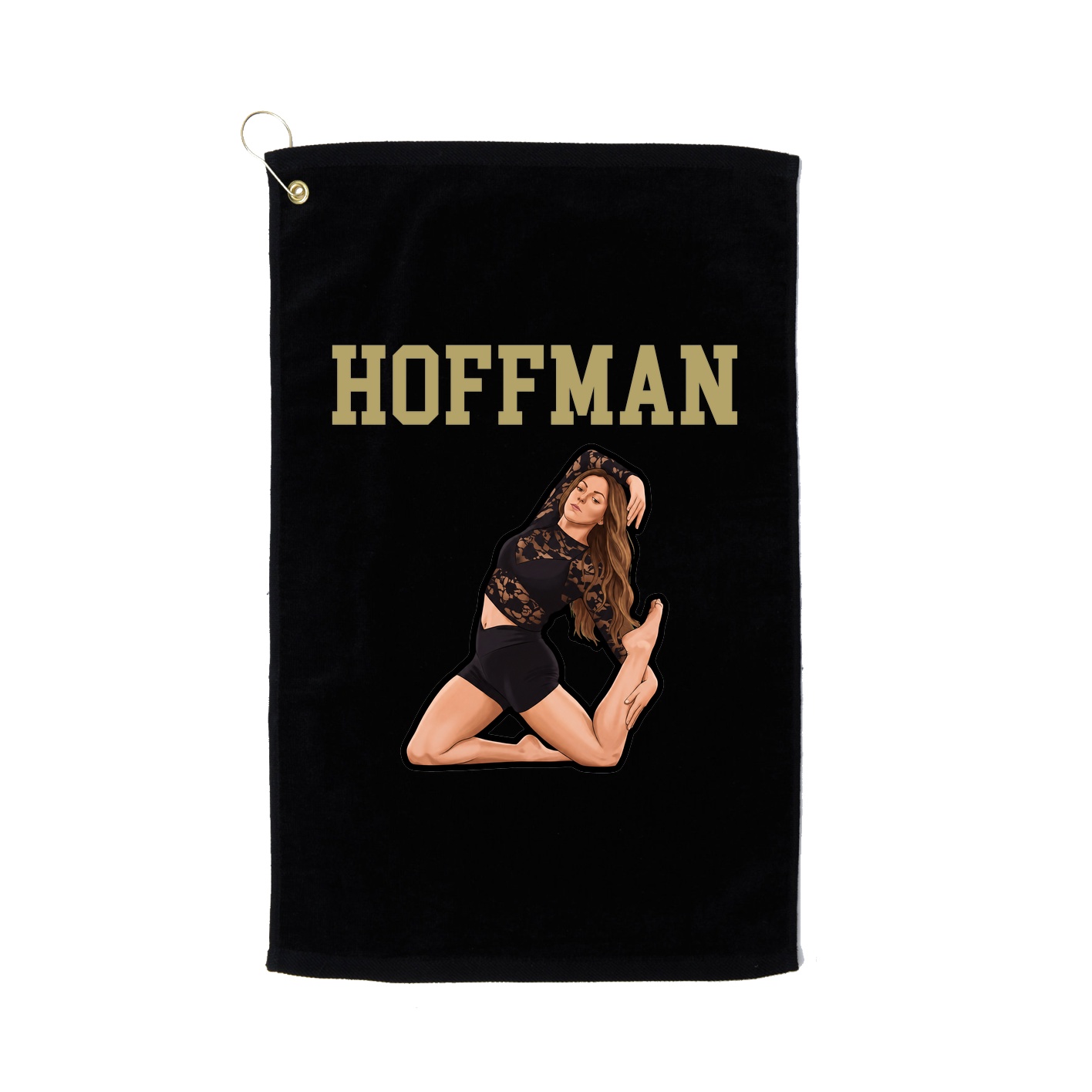 Golf Towel — Shirsey in Black